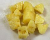 生パインのくるくる串カツ♪作り方1写真