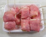生パインのくるくる串カツ♪作り方3写真