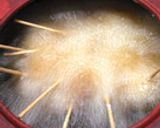 生パインのくるくる串カツ♪作り方5写真
