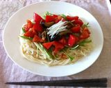 簡単☆なすとトマトのさっぱり和え作り方5写真