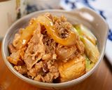 旦那のおつまみ③即席ラクちん肉豆腐🤩🍺作り方4写真