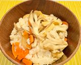 【簡単炊込み】白だしで舞茸ご飯作り方4写真