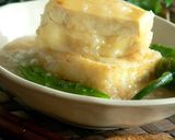 カマンベールチーズを挟んだ揚げ出し豆腐♫作り方9写真