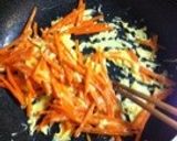 超簡単★人参しりしり作り方4写真