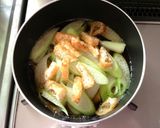 はす芋（りゅうきゅう）と油揚げの煮物✿作り方4写真