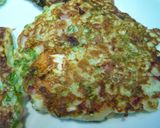 白菜を使ったふわふわミニお好み焼き作り方4写真