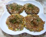 白菜を使ったふわふわミニお好み焼き作り方5写真