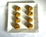 チーズ和栗in鶏つくね〜食べてびっ栗!!〜作り方4写真