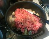 茄子と挽肉のトマトソースパスタ作り方5写真