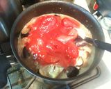 茄子と挽肉のトマトソースパスタ作り方7写真