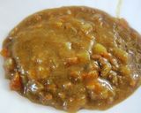 おばけのデコ☆カレー作り方2写真