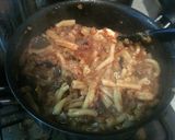 茄子と挽肉のトマトソースパスタ作り方11写真