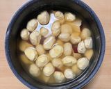 超簡単☆栗とさつまいものごはん♪♪作り方4写真