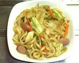 関東風・焼きうどん作り方6写真
