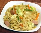 関東風・焼きうどん作り方7写真
