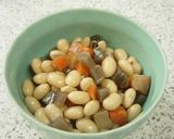 里芋と煮豆の団子作り方1写真