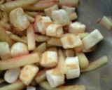 ローフード☆スイカの皮の酢味噌和え♪作り方3写真