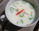 切干大根と豆腐の食べるスープ～牛乳仕立て作り方7写真