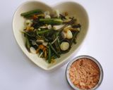 * ヘルシーな ❤ 山菜きのこパスタ♪作り方3写真