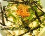 簡単涼風☆梅シソ冷うどん♪作り方5写真