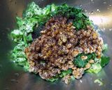 ねばねば♪モロヘイヤとオクラの納豆和え作り方3写真