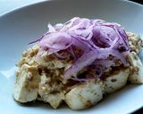 豆腐の胡麻みそ 和えるだけ作り方4写真