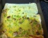 離乳食後期 鰻とオクラの卵焼き★作り方3写真