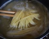 茄子とにんにくの☆Wチーズミートパスタ作り方5写真