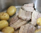 そら豆しょうゆ豆◎肉じゃが作り方4写真