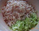 油揚げのキャベツとひき肉詰め作り方2写真
