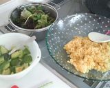 カレ−風味のアボガドサラダどんぶり作り方3写真