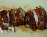 カマンベールチキンの梅酒照り焼き作り方15写真