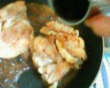 カマンベールチキンの梅酒照り焼き作り方13写真