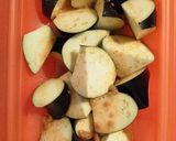 ルクエ*茄子のこってり味噌炒め。作り方3写真