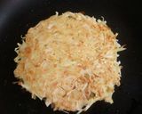 濃厚チーズのお好み焼き作り方4写真