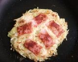 濃厚チーズのお好み焼き作り方3写真