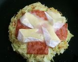 濃厚チーズのお好み焼き作り方5写真