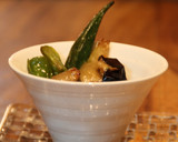 信州の畑より～　夏野菜の煮びたし♪作り方6写真