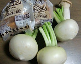 夏なのに、エリンギ＆かぶの和風ポトフ作り方1写真