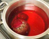ビーツとウインナーのスープ作り方1写真