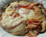 トマトときのこチーズ焼(日曜の朝ごはん）作り方5写真