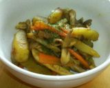 むくみ対策！きのことお芋のカレー炒め煮作り方8写真