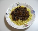 トマトと茄子のミートソースパスタ作り方6写真