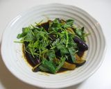 茄子のコチジャン炒め三つ葉和え作り方4写真