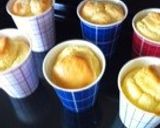 ノンオイル☆紙コップでチーズシフォン作り方6写真