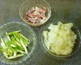 セロリのきんぴら風♪作り方1写真