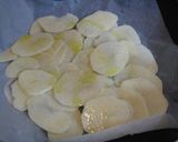 フライパンでじゃがいもとひき肉のピザ風作り方3写真
