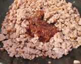 黄金の肉そぼろ豆腐♪作り方2写真