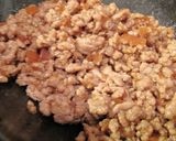 黄金の肉そぼろ豆腐♪作り方3写真