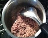 ＊私のタイ料理＊ひき肉とミントのサラダ作り方3写真